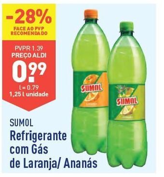 ALDI Refrescos sumol promoção