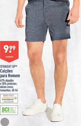 ALDI Calções promoção