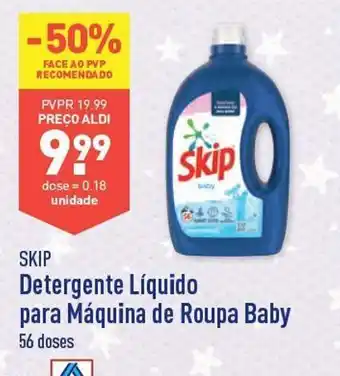 ALDI Detergente líquido skip promoção