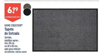 ALDI Tapete home creation promoção