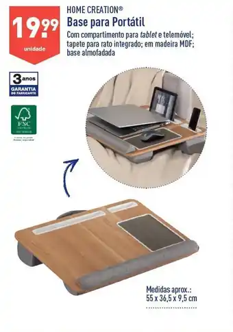ALDI Base para mesa de estudo promoção