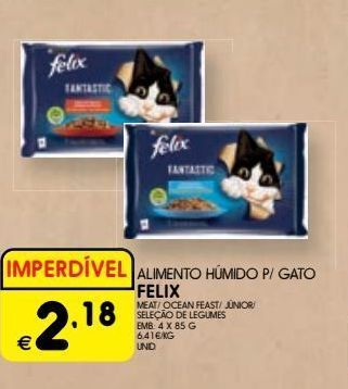 Meu Super Ração para gatos felix promoção