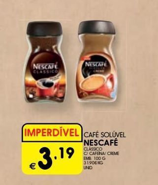 Meu Super Café solúvel nescafé promoção