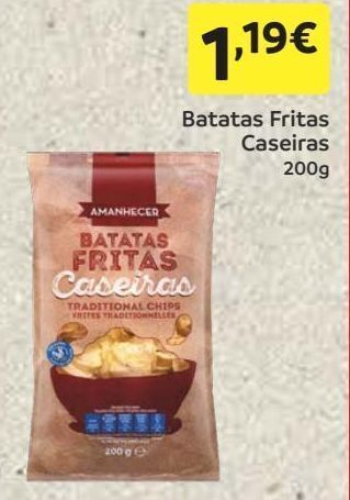 Amanhecer Batata chips amanhecer promoção