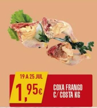 Miranda Supermercados Coxa de frango promoção
