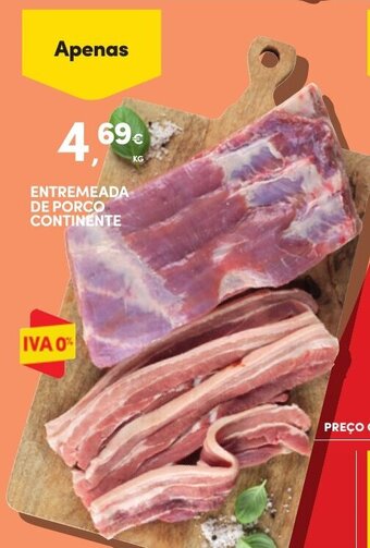 Continente ENTREMEADA DE PORCO CONTINENTE promoção