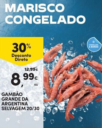 Continente GAMBÃO GRANDE DA ARGENTINA SELVAGEM 20/30 promoção