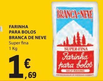 E.Leclerc Farinha branca de neve promoção