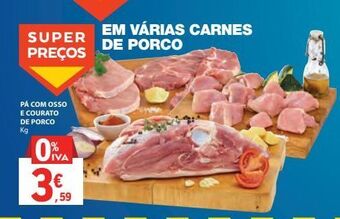 E.Leclerc Carne suína promoção