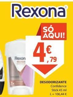 E.Leclerc Desodorizante rexona promoção