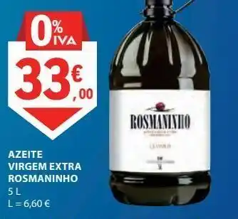 E.Leclerc Azeite virgem rosmaninho promoção