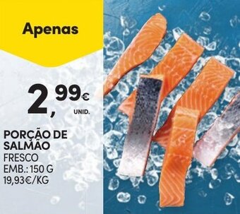 Continente PORÇÃO DE SALMÃO FRESCO EMB: 150G promoção