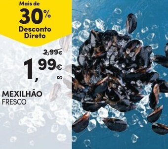 Continente MEXILHÃO FRESCO KG promoção