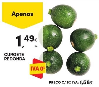 Continente CURGETE REDONDA promoção