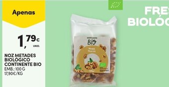 NOZ METADES BIOLOGICO CONTINENTE BIO EMB.: 100 G