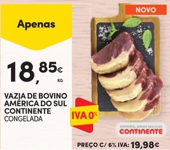 Continente VAZIA DE BOVINO AMÉRICA DO SUL CONTINENTE CONGELADA promoção