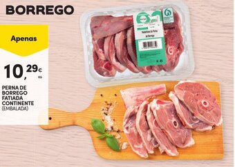 Continente PERNA DE BORREGO FATIADA CONTINENTE (EMBALADA) promoção