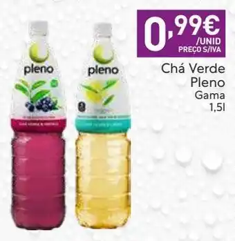 Recheio Chá verde pleno promoção