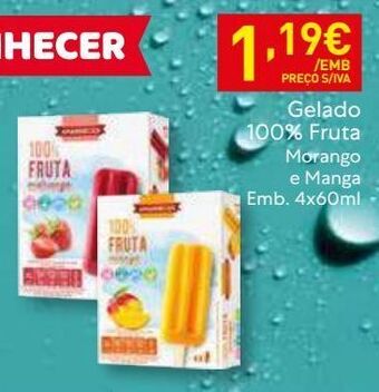 Recheio Gelados amanhecer promoção