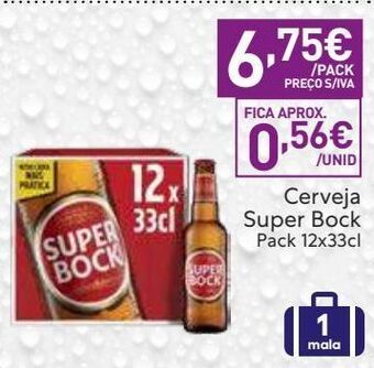 Recheio Cerveja super bock promoção