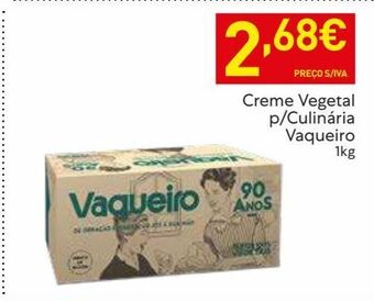 Recheio Margarina vegetal vaqueiro promoção