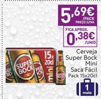 Recheio Cerveja super bock promoção