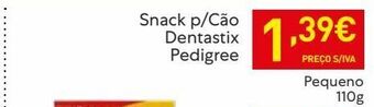 Recheio Ração para cães pedigree promoção