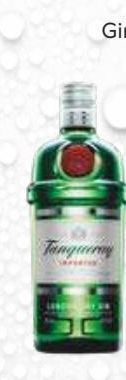 Recheio Gin tanqueray promoção