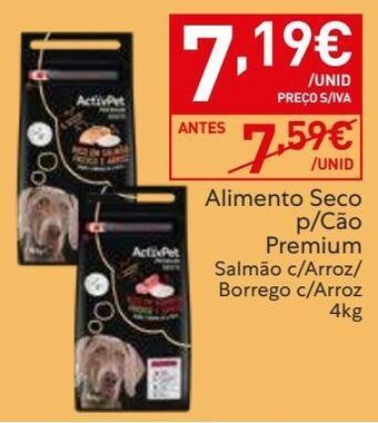Recheio Ração para cães activpet promoção