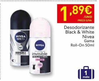 Recheio Desodorizante nivea promoção