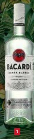 Recheio Rum bacardi promoção