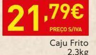 Recheio Cajú promoção