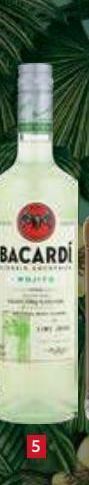 Recheio Rum bacardi promoção