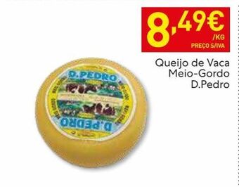 Recheio Queijos d. pedro promoção