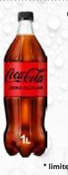 Recheio Coca cola zero promoção