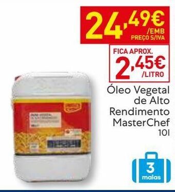 Recheio Óleo para fritar masterchef promoção