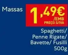 Recheio Esparguete barilla promoção