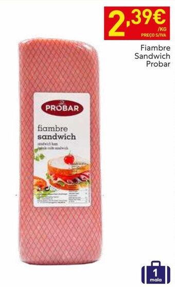 Recheio Presunto probar promoção