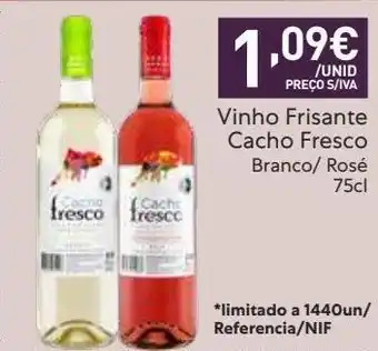 Recheio Vinhos cacho fresco promoção