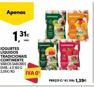 Continente Bom dia Iogurte continente promoção