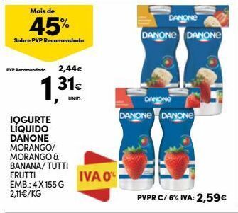 Iogurte danone