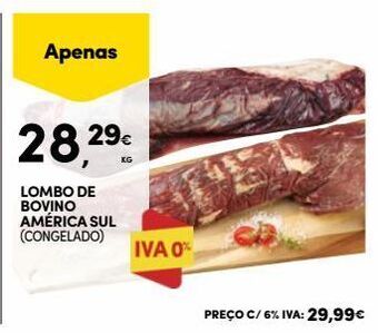Continente Bom dia Carne bovina promoção