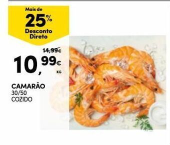 Continente Bom dia Camarão promoção