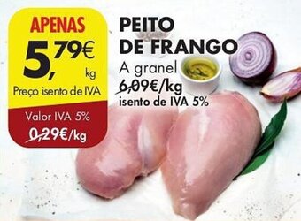 Pingo Doce PEITO DE FRANGO A granel kg promoção