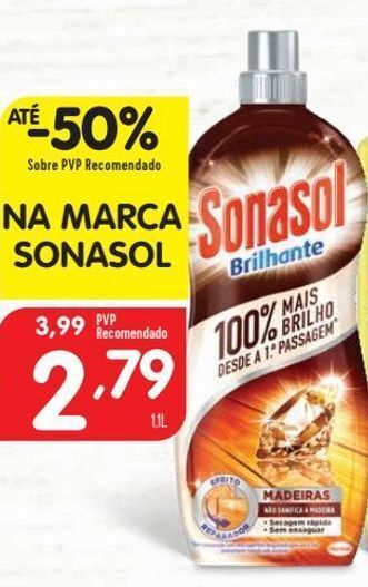 Minipreço Limpadores sonasol promoção