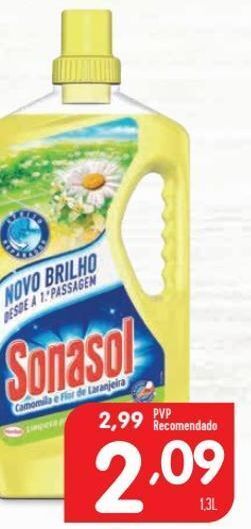 Minipreço Limpadores sonasol promoção