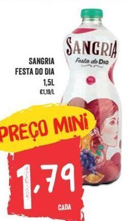 Minipreço Sangria promoção