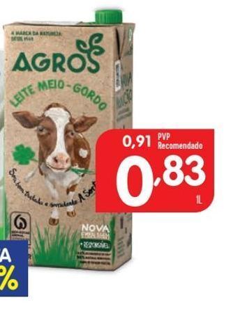 Minipreço Leite agros promoção