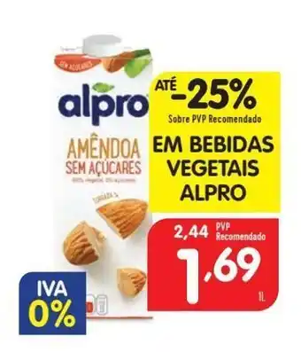 Bebidas naturais alpro