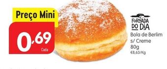 Minipreço Pão doce com creme promoção
